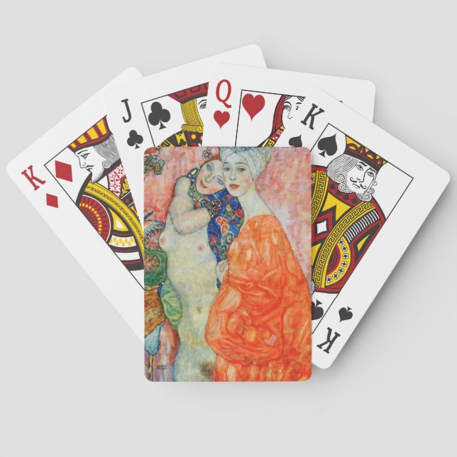 Baralho Gustav Klimt - Amigas (Verso)