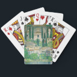 Baralho Gustav Klimt - Igreja em Cassone<br><div class="desc">Igreja em Cassone/Paisagem com Prensas - Gustav Klimt,  Oil on Canvas,  1913</div>