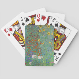 Baralho Gustav Klimt - Jardim do País com Girassóis