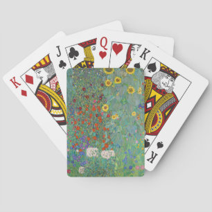 Baralho Gustav Klimt - Jardim do País com Girassóis