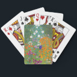 Baralho Gustav Klimt: Jardim Flor<br><div class="desc">Um belo e clássico baralho de jogar com um jardim florístico colorido,  pintado pelo pintor simbolista austríaco Gustav Klimt.</div>