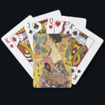 Baralho Gustav Klimt Senhora com Leque<br><div class="desc">Gustav Klimt Senhora com Leque</div>
