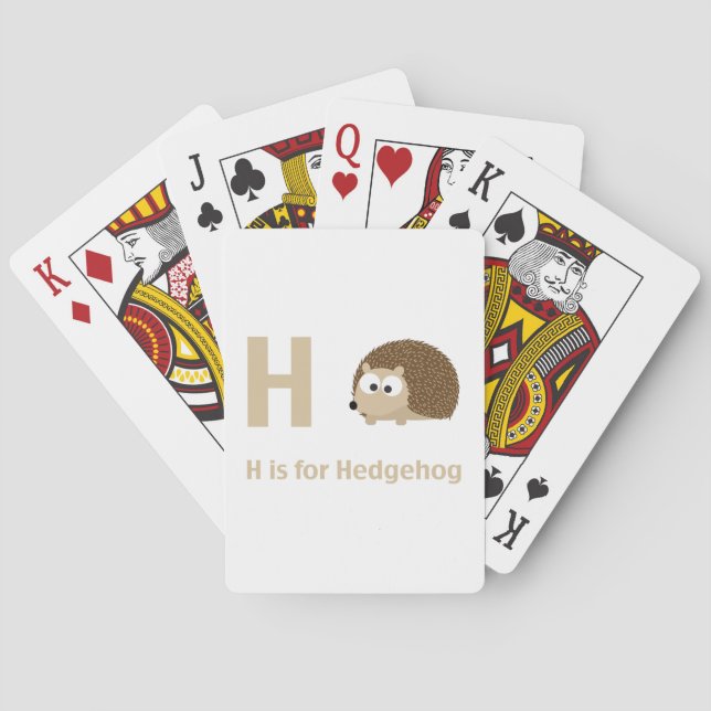 Baralho H é para Hedgehog (Verso)