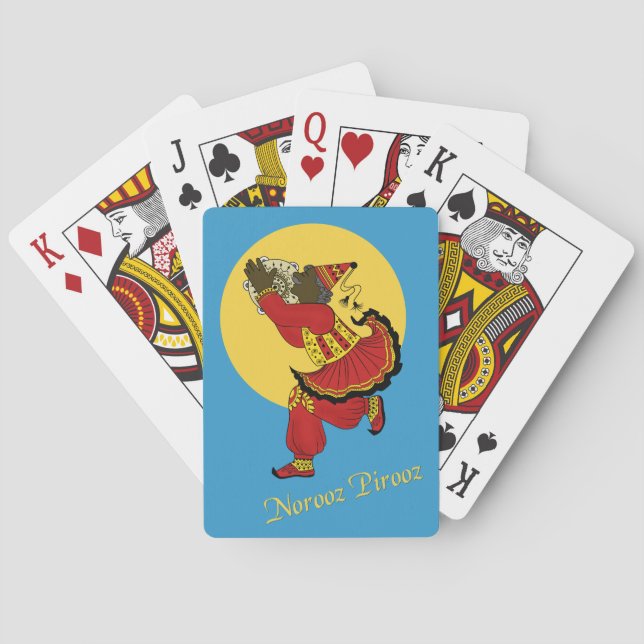 Baralho Haji Pirooz Blue Sky Persa Ano Novo (Verso)