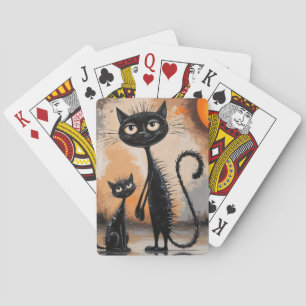 Baralho Halloween de Gato Pequeno