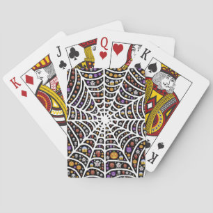 Baralho Halloween Ghouls & Goblins em uma teia de aranha