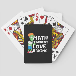 Baralho Halloween Math Teacher Love