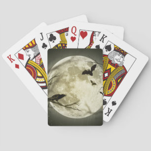 Baralho Halloween Moon Spooky Crows