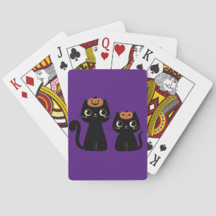 Baralho Halloween/outono/Outono/Abóbora/gato