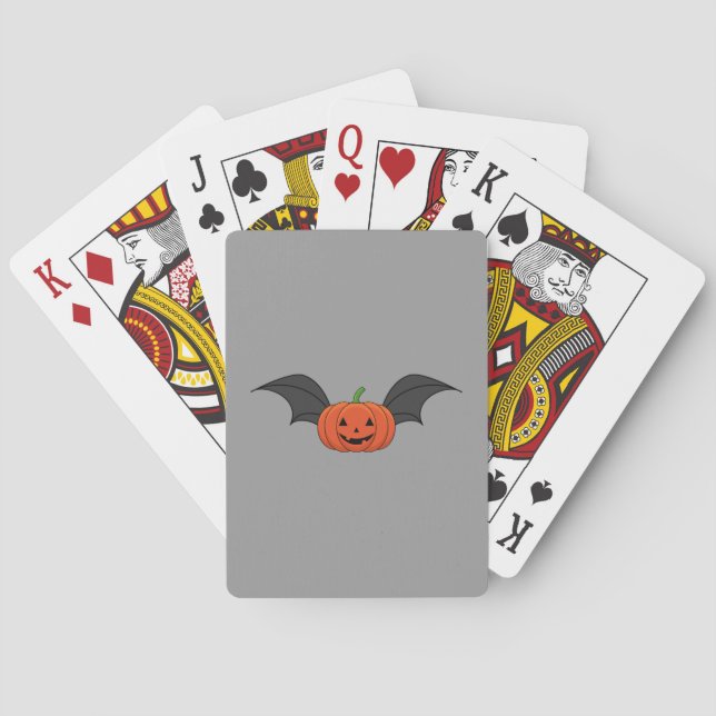Baralho Halloween Pumpkin Bat (Verso)