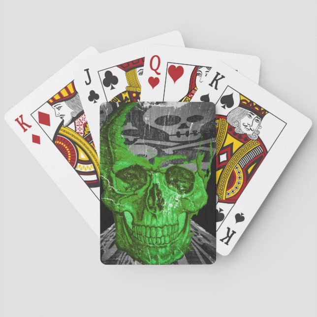Baralho Halloween Skull (Verso)