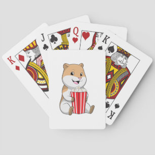 Baralho Hamster com Cone de Pipoca