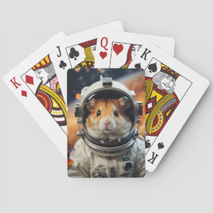 Baralho Hamster do Astronauta Espacial Exterior