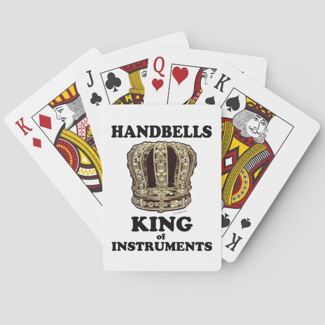 Baralho Handbell King of Instruments (Verso)