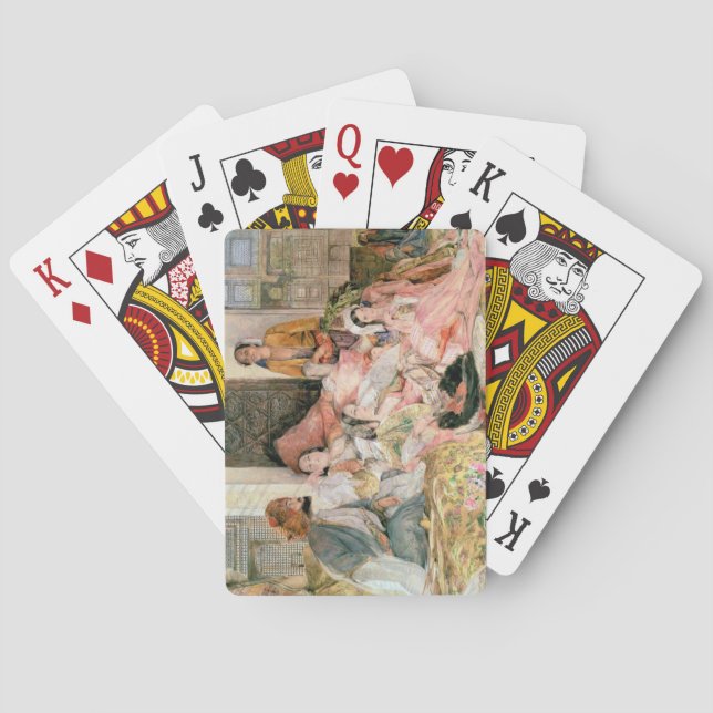 Baralho Harem, c.1850 (Verso)