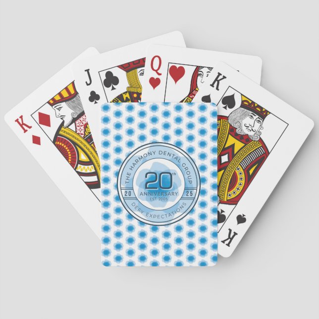 Baralho Harmony Dental 20th Anniversary Playing Cards (Verso)