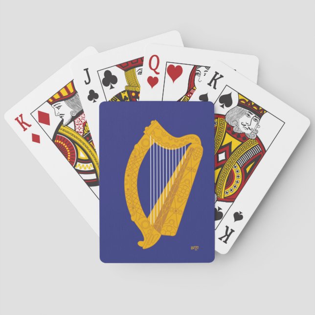 Baralho Harp de Brian Boru (Verso)