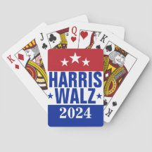Harris Walz 2024 Campaign Red Blue
