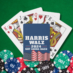 Baralho Harris Walz 2024 Vote Democrata