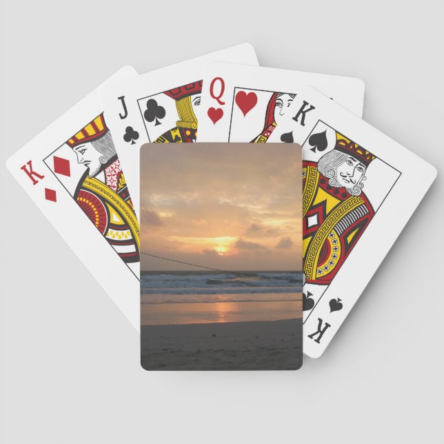 Baralho Hat Rin Beach Sunrise ... Koh Phangan, Tailândia (Verso)