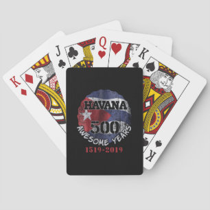 Baralho Havana 500 Anos Incríveis - Aniversário de Cuba