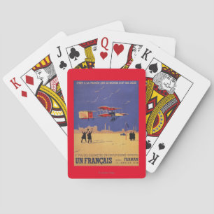 Baralho Henry Farman voa em Issy-les-Moulineaux