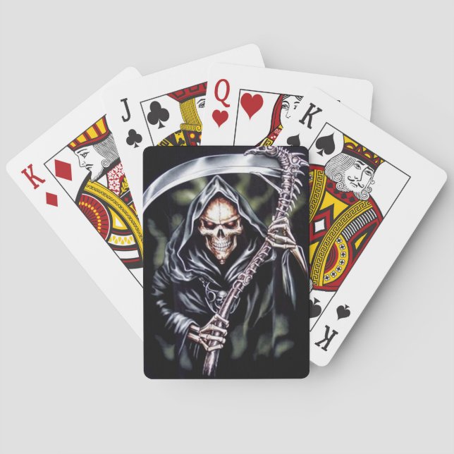 Baralho Here Comes Grim (Verso)