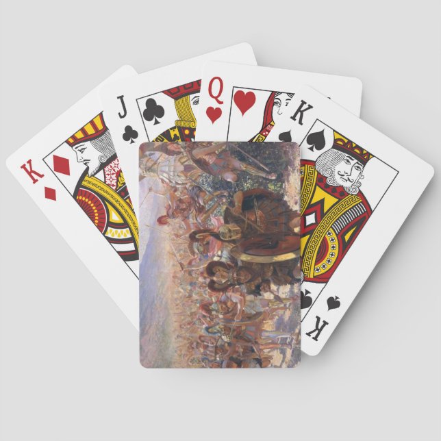 Baralho Heros da Batalha de Maratona (Rochegrosse) (Verso)