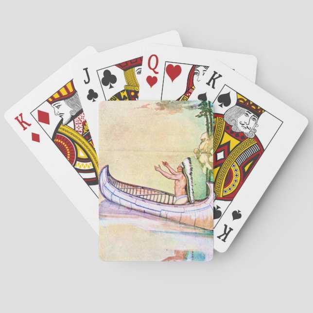 Baralho Hiawatha Magic Canoé (Verso)
