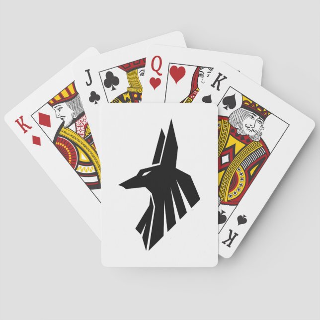 Baralho Hieroglifos Egípcios - Anubis (Verso)