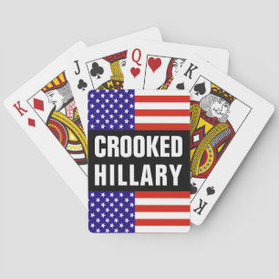 Baralho Hillary Clinton curvada