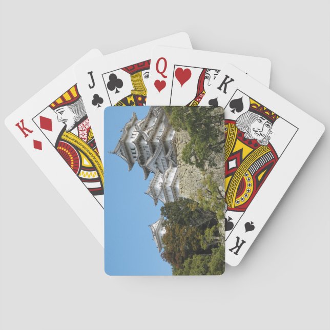 Baralho Himeji Castle 姫 路 城, Hyogo, Japão (Verso)