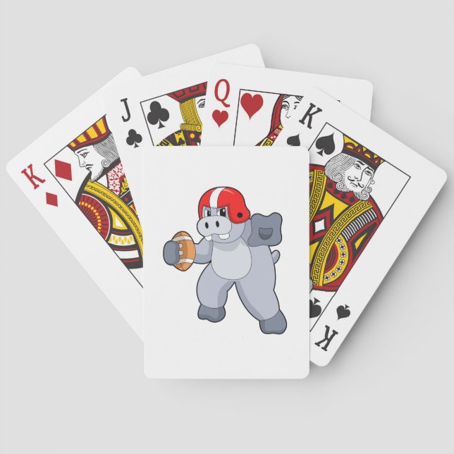 Baralho Hippo no Futebol (Verso)