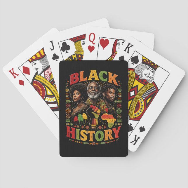 Baralho História Negra (Verso)