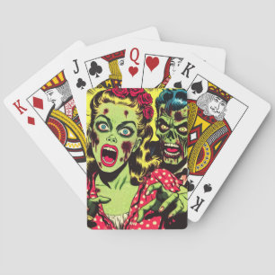 Baralho Histórias em quadrinhos Retroativas do Casal Zombi
