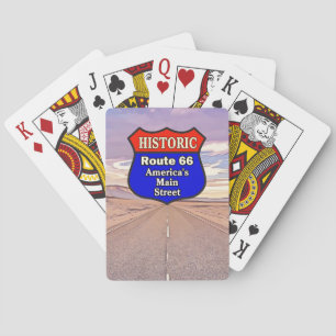Baralho HISTORIC ROUTE 66 Classic Playing Cards