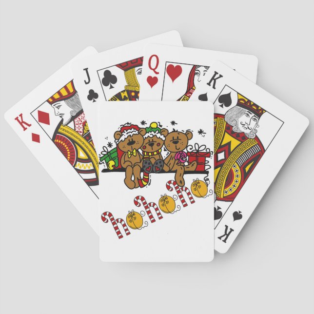 Baralho Ho Ho Ho Teddy Bears (Verso)