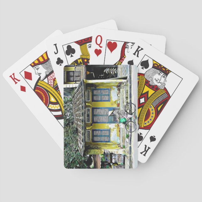 Baralho Hoi An, Bicicleta Vietnã (Verso)