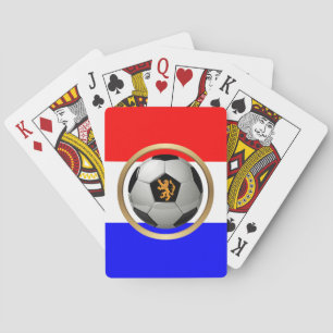 Baralho Holanda - Bola de Futebol com Leão Holandês