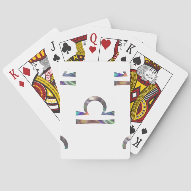 Baralho holograma Libra (Verso)