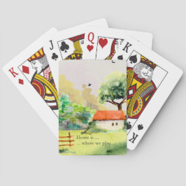 Baralho Home is... Watercolor Countryside