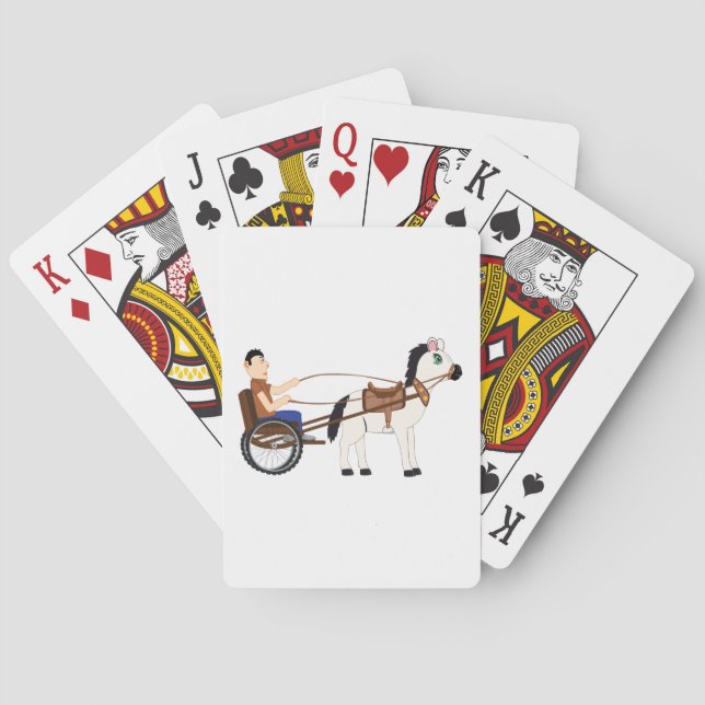 Baralho Horse And Buggy Playing Cards (Verso)