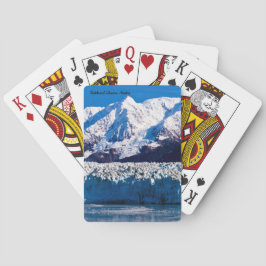 Baralho Hubbard Glacier, EUA Jogando cartas