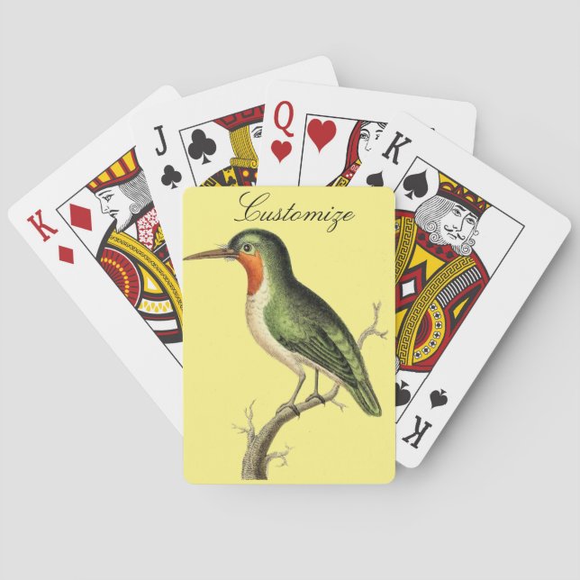 Baralho Hummingbird Perked Thunder_Cove (Verso)