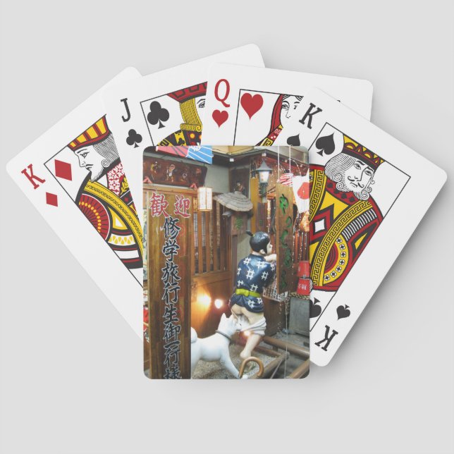 Baralho Humor Japonês - Cachorros Puxando Calças Para Baix (Verso)