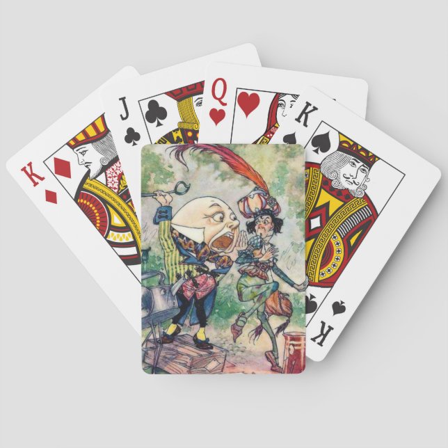 Baralho Humpty Dumpty em Wonderland (Verso)