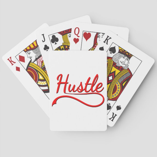 Baralho Hustle Typografia Art (Verso)