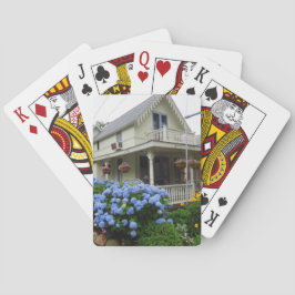 Baralho Hydrangeas no canto - Vineyard de Martha