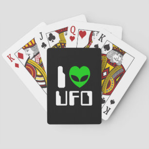 Baralho I Alienígena Heart UFO