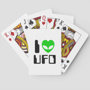 Baralho I Alienígena Heart UFO